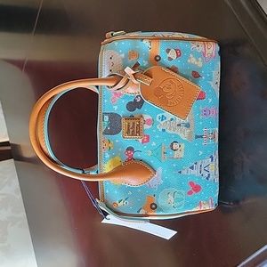 Dooney & Bourke Disneyworld Passholder Exclusive Jarrod Maruyama barrel satchel